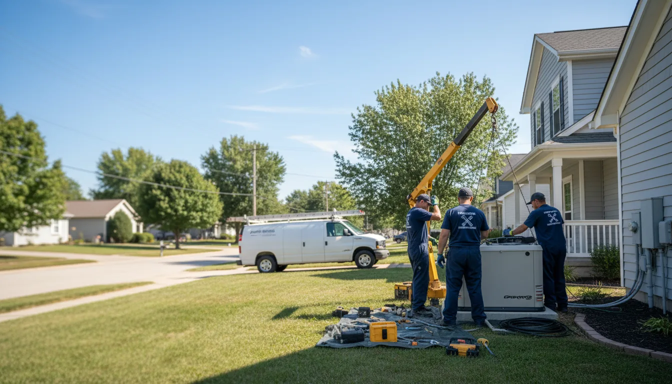 Generator Installation in Loves Park, IL near me